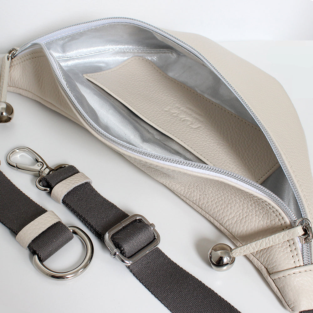 Cream Crossbody Bumbag