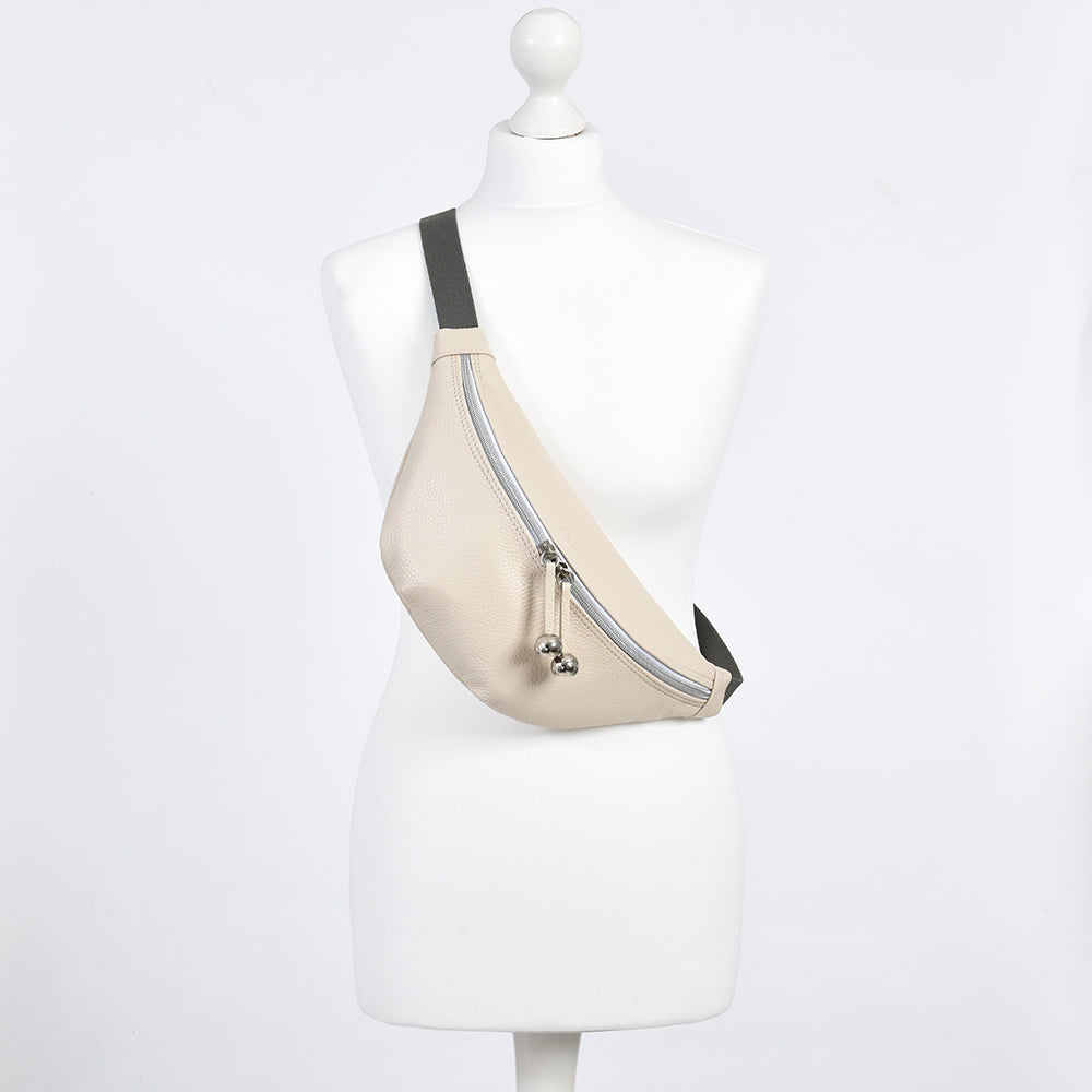 Cream Crossbody Bumbag