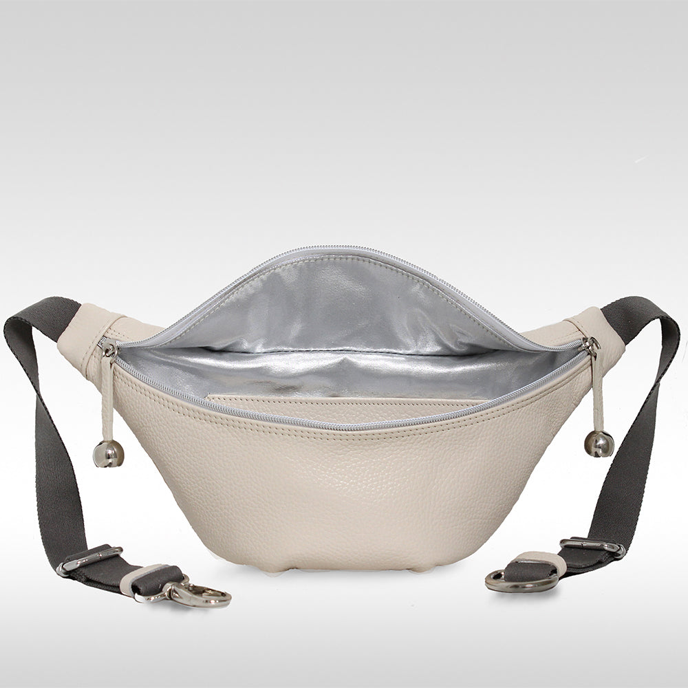Cream Crossbody Bumbag