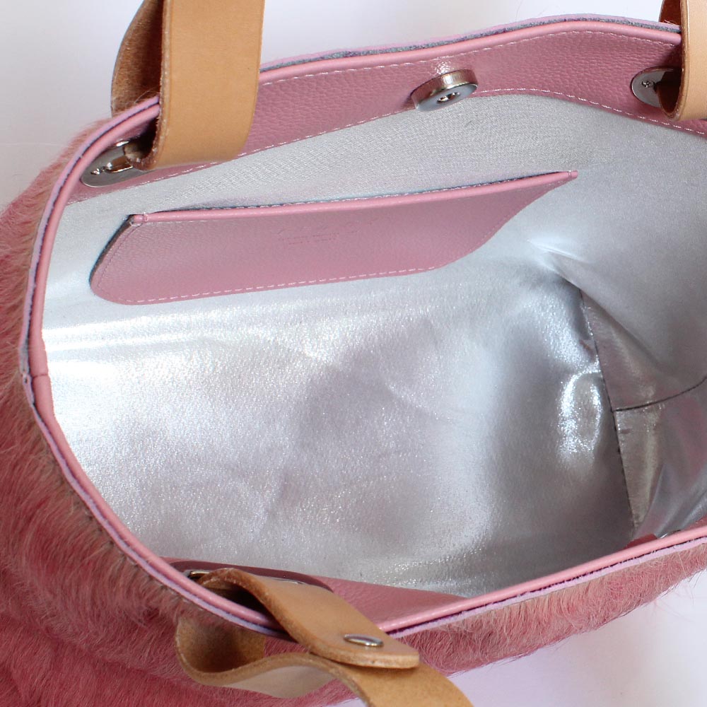 Dorothy Tote Cow Hide Pink