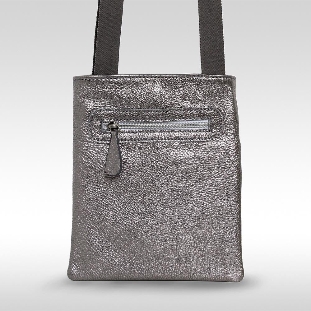 Hurley Crossbody Bag Pewter