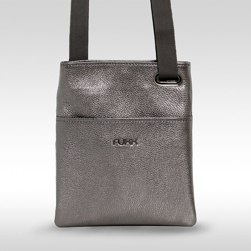 Hurley Crossbody Bag Pewter RUXX