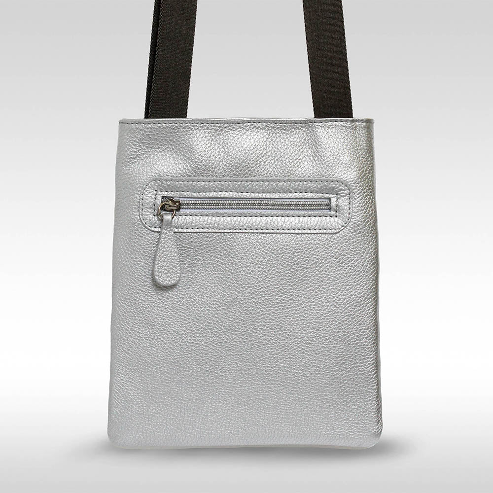Hurley Crossbody Bag Silver