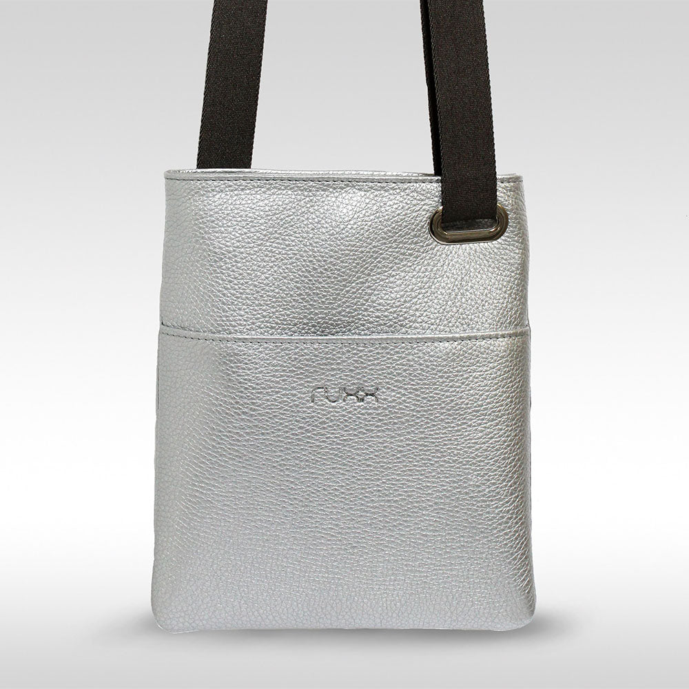 Hurley Crossbody Bag Silver