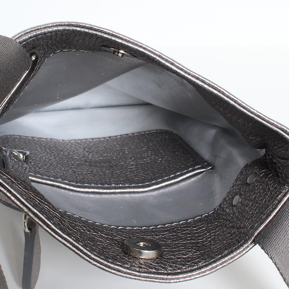 Hurley Crossbody Bag Pewter