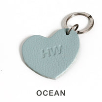 Personalised Heart Keyring