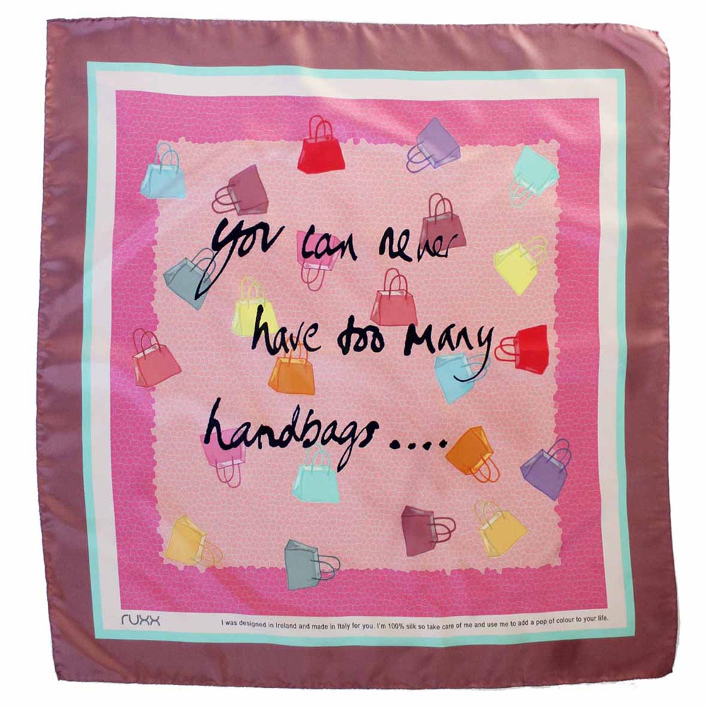 Handbag Silk Scarf