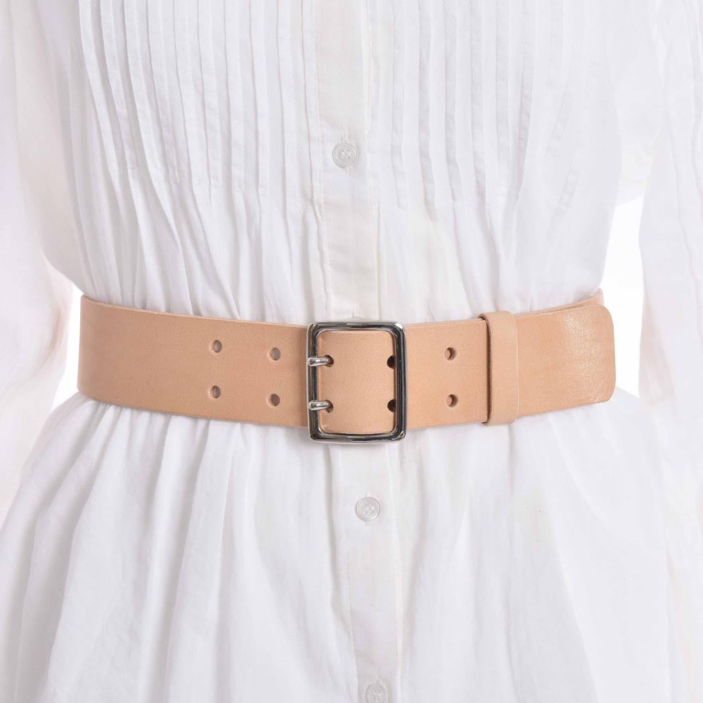 Luc Belt Natural Veg Tan