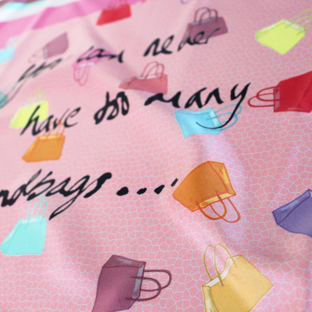 Handbag Silk Scarf