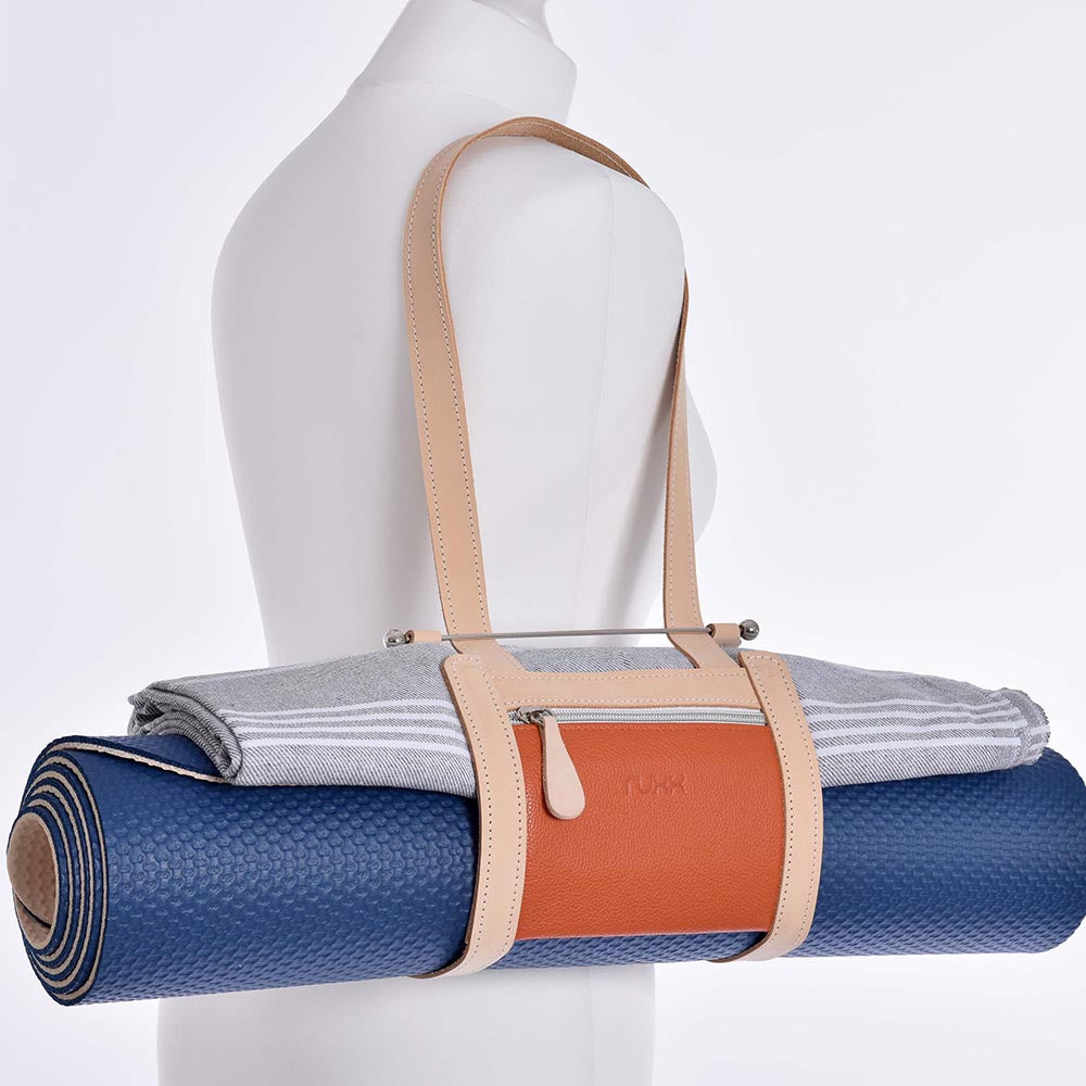 Yoga Mat Bag in Burnt Orange