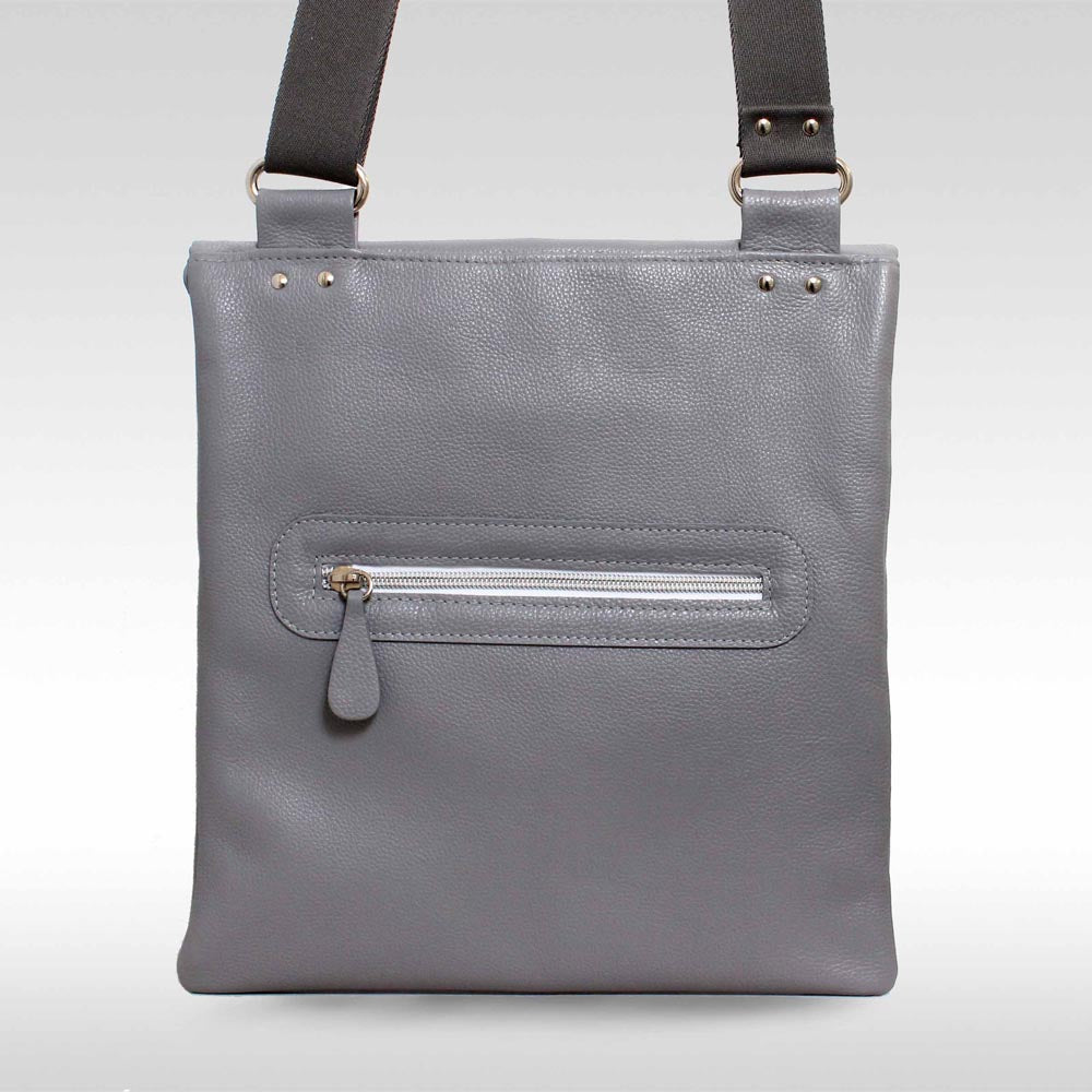 Grey Slouch Bag