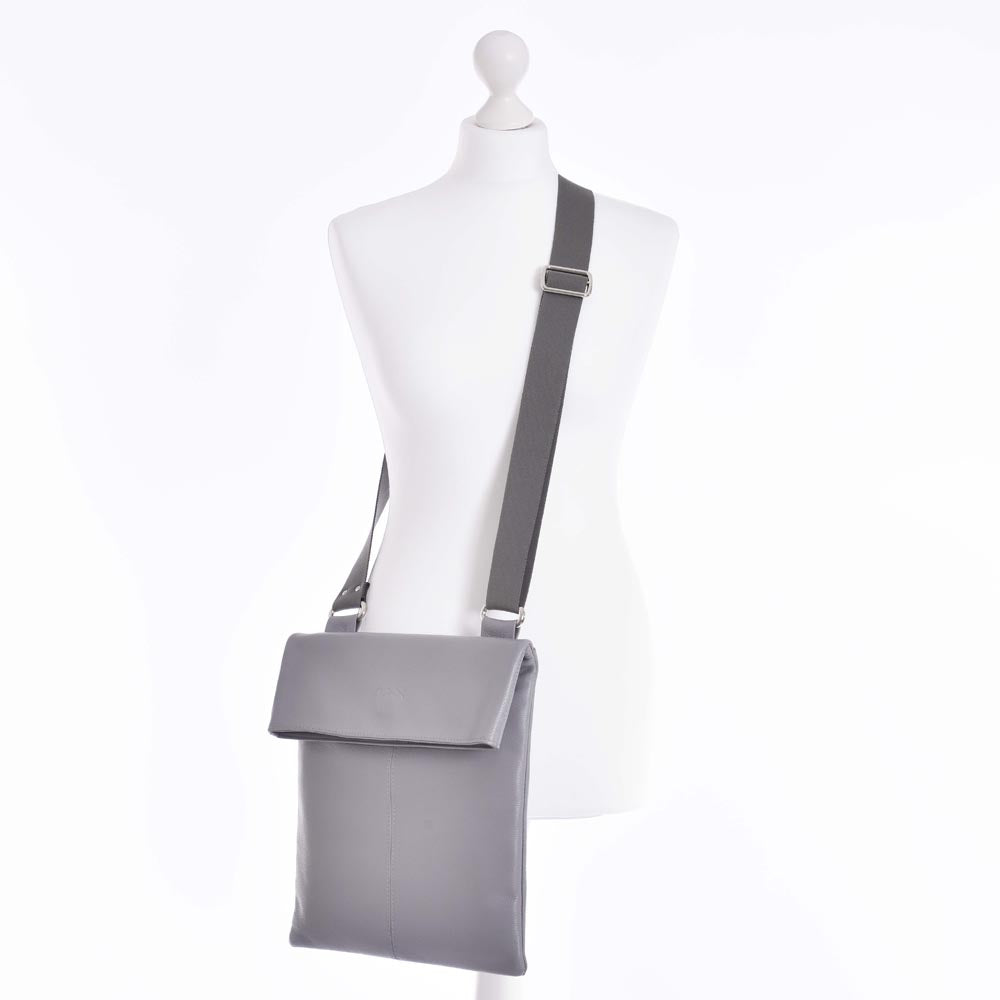 Grey Slouch Bag