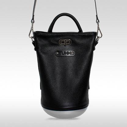Capsule bag Black/silver