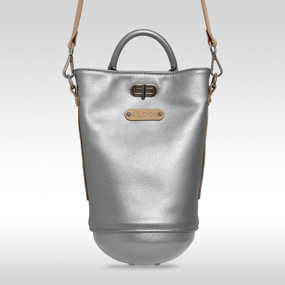 Capsule bag Silver