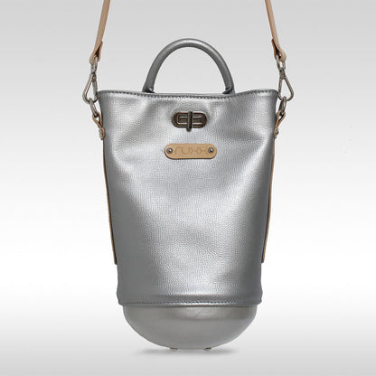 Capsule bag Silver