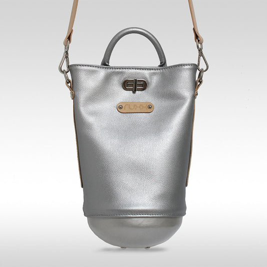 Capsule bag Silver