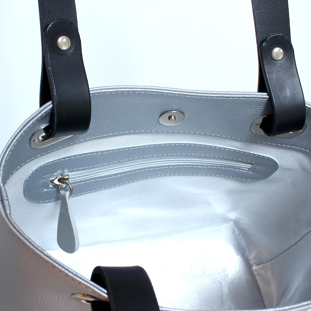 Dorothy Tote Silver
