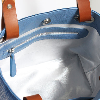 Dorothy Tote Cow Hide blue