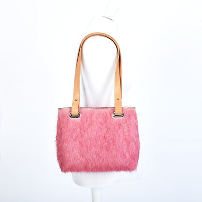 Dorothy Tote Cow Hide Pink