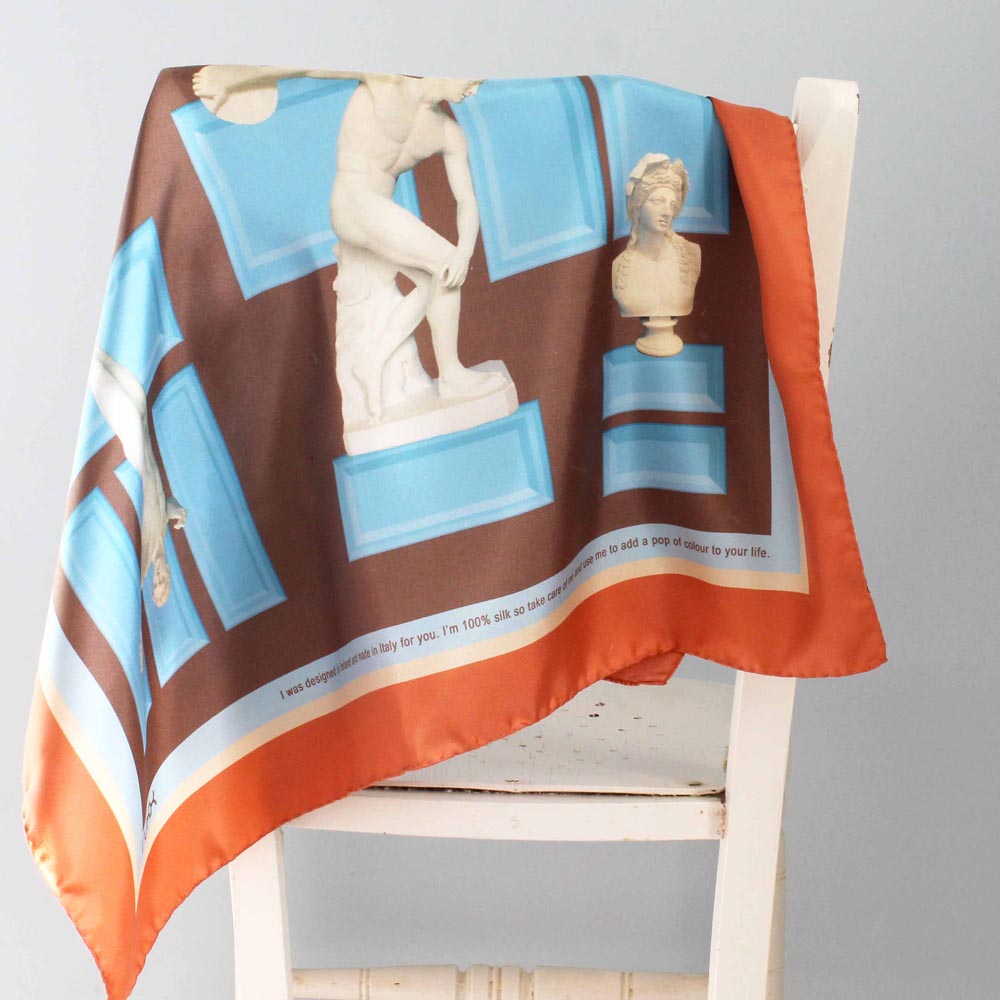 Sculpture Silk Scarf