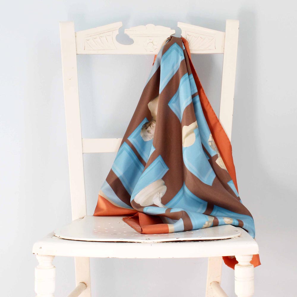 Sculpture Silk Scarf