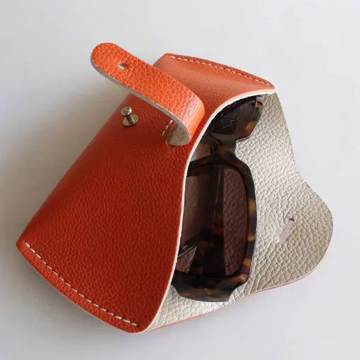 Orange Glasses Case