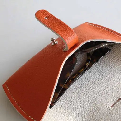 Orange Glasses Case