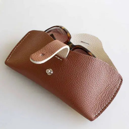 Brown Glasses Case